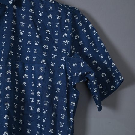Eiffel Tower cotton Handcrafted shirt - Image 2