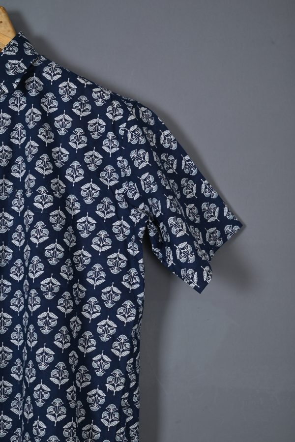 Deep Taupe cotton Handcrafted shirt - Image 2