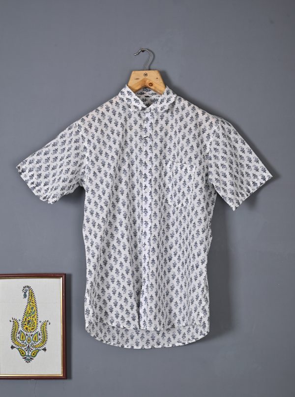 Hazel  cotton Handcrafted shirt