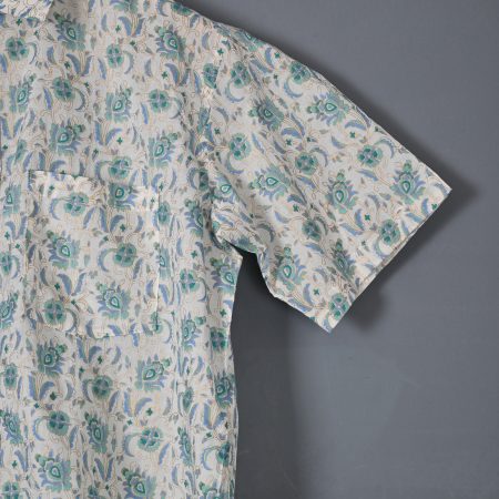 Sea Mist cotton Handcrafted shirt - Image 2