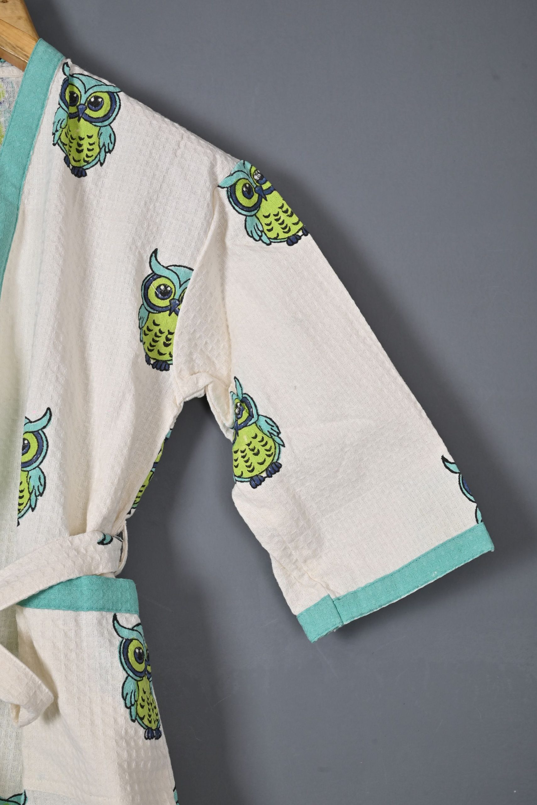 Amara Block Printed Bathrobes - Image 2