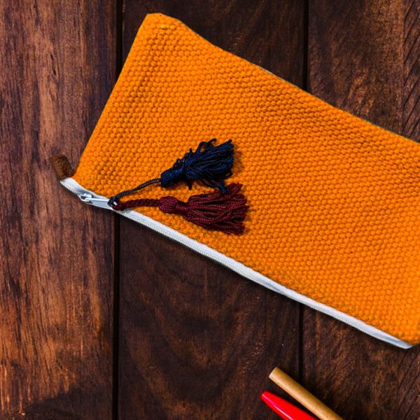 Orange Peat Stationery Pouches - Image 2