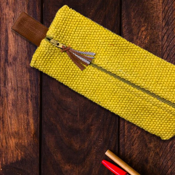 Vibrant Yellow Stationery Pouches - Image 2