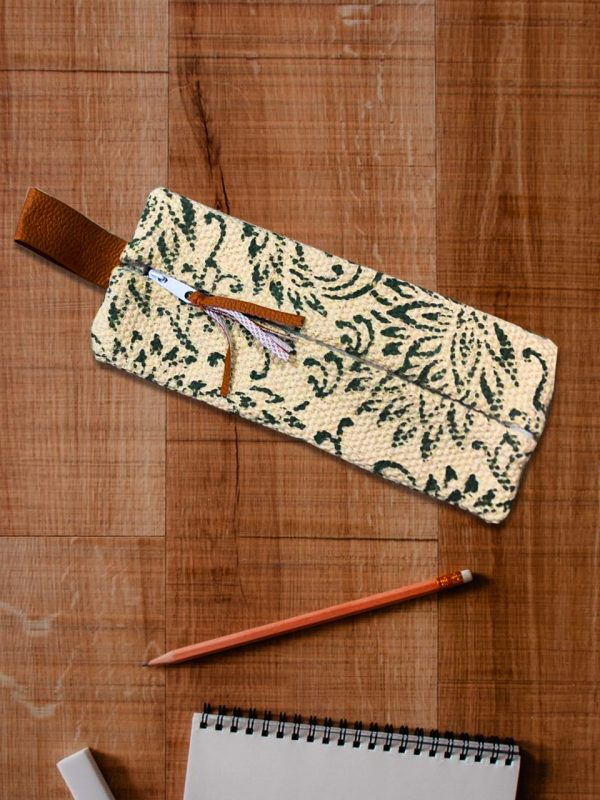 Stone Green Stationery Pouches