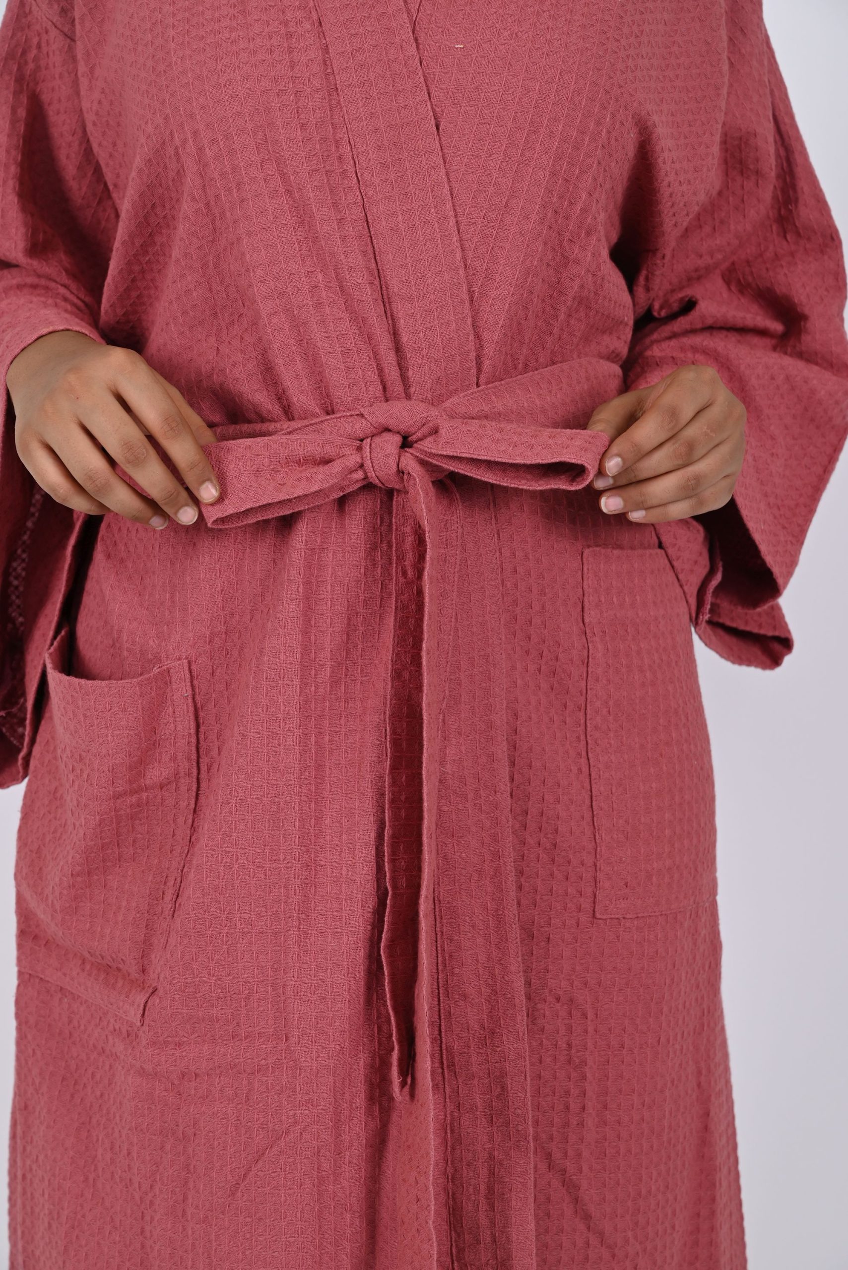 Rosewood Woven Bathrobe - Image 2