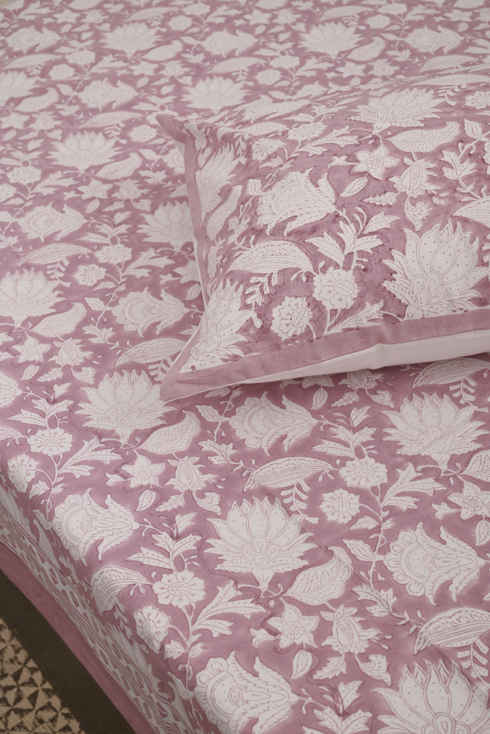Pastel Blossom cotton Bedsheet - Image 2