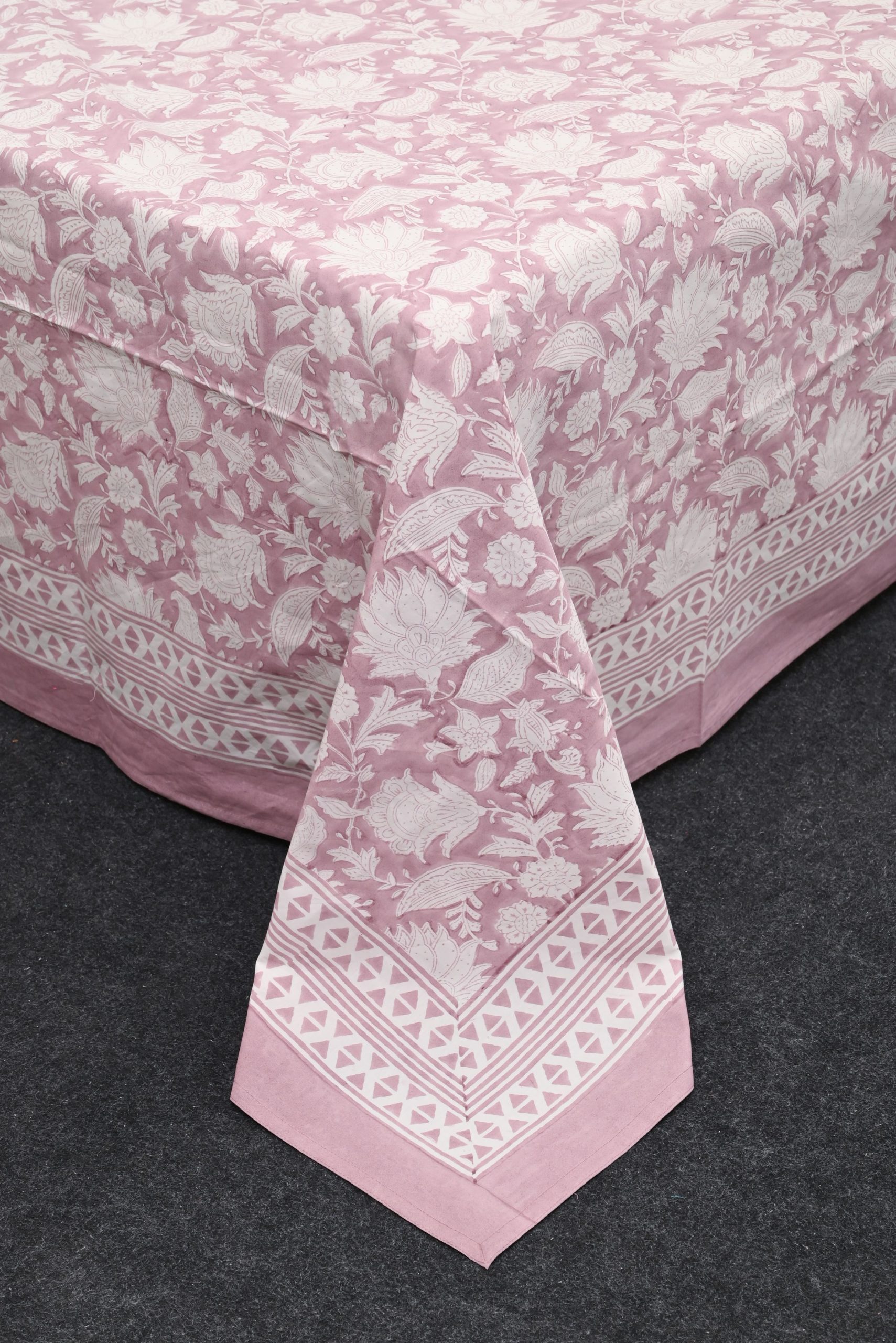 Pastel Blossom cotton Bedsheet - Image 3