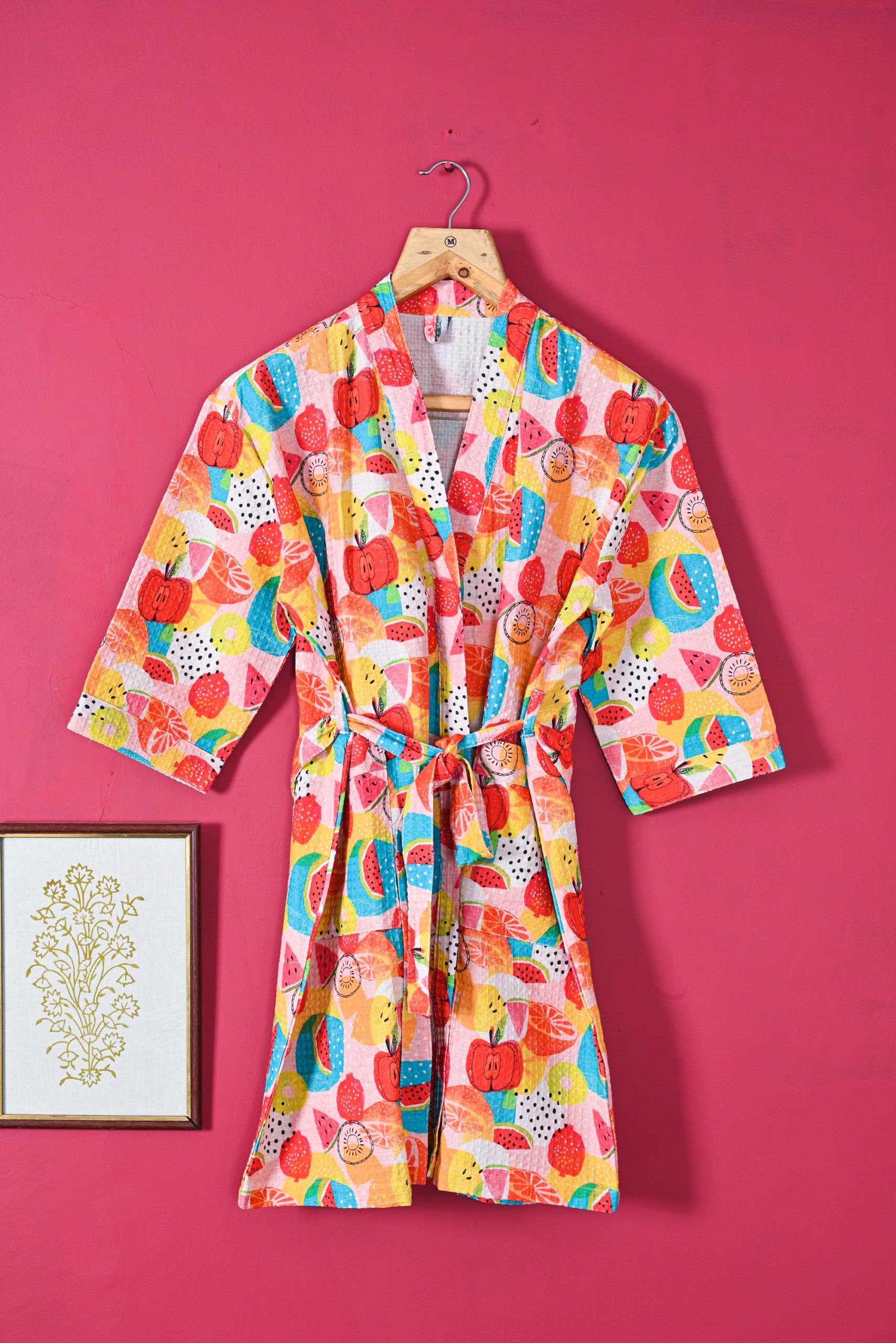The Fruit Fusion Printed Bathrobe