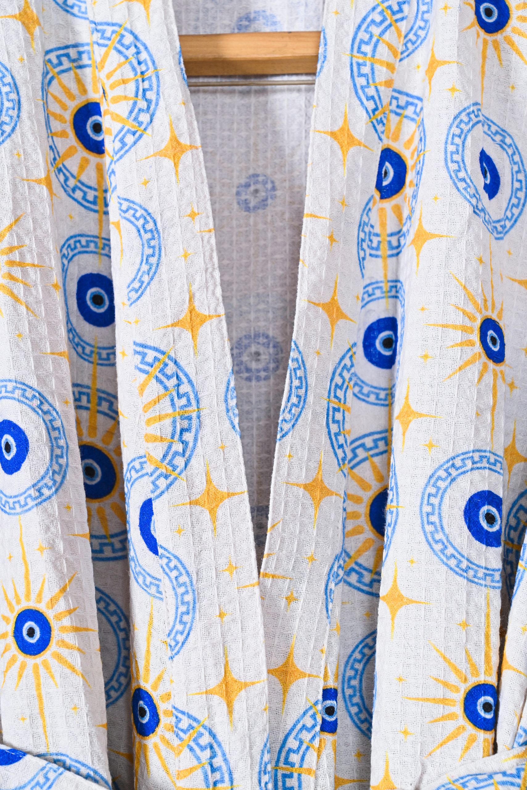 The Azure Oracle Printed Bathrobe - Image 2