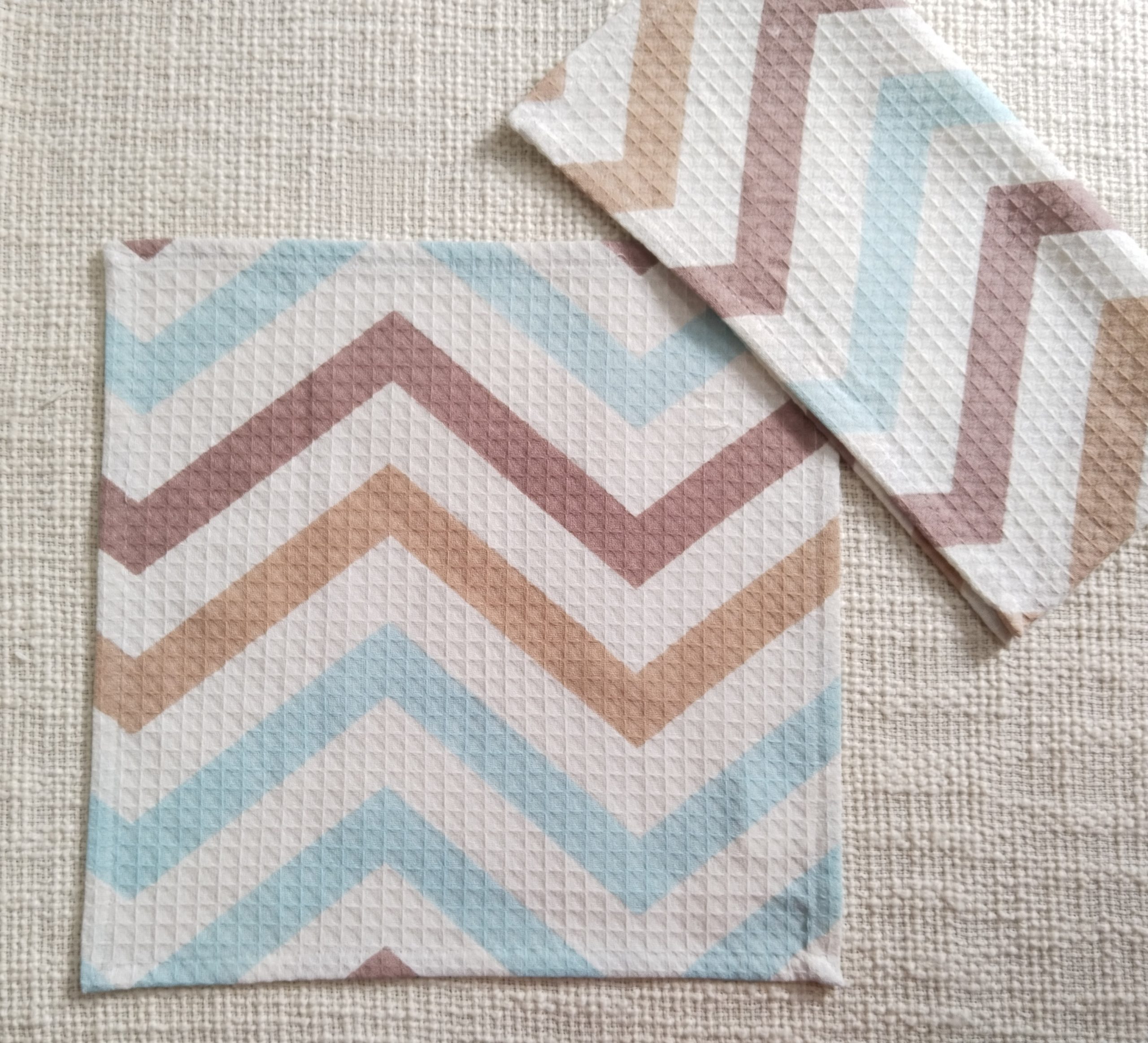 Candy Shoppe Block Printed Face Towels - Image 2